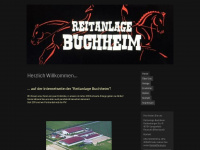 reitanlage-buchheim.de Webseite Vorschau