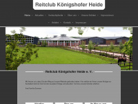 reitclub-koenigshofer-heide.de Webseite Vorschau