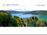 reiten-in-andalusien.de Webseite Vorschau