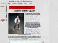reiten-macht-spass.de Webseite Vorschau