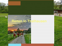 reiten-in-thalhausen.de Webseite Vorschau