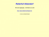 reiterhof-aitzendorf.de Webseite Vorschau