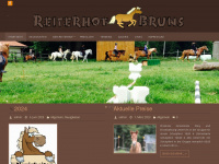 reiterhof-bruns.de Webseite Vorschau