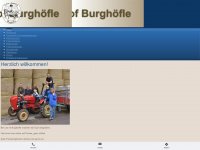reiterhof-burghoefle.de Webseite Vorschau