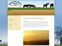reiterhof-klopsteg.de Webseite Vorschau