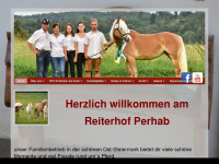 reiterhof-perhab.at Webseite Vorschau
