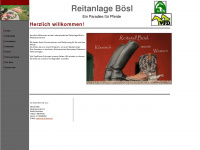 reiterhofboesl.de Webseite Vorschau
