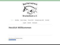 reiterverein-brackenheim.de Webseite Vorschau