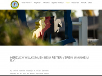 reiterverein-mannheim.de Webseite Vorschau