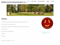 reiterverein-neumuenster.de Webseite Vorschau