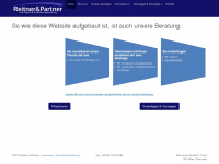 reitner-partner.at Webseite Vorschau