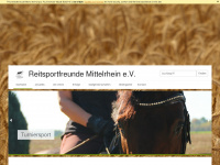 reitsportfreunde-mittelrhein.de Webseite Vorschau