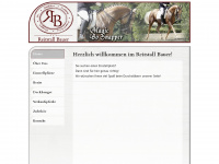 reitstall-bauer.at Webseite Vorschau
