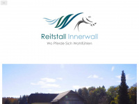 reitstall-innerwall.at Webseite Vorschau