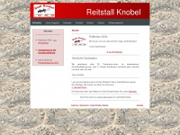 reitstall-knobel.ch Webseite Vorschau