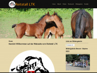 reitstall-ltk.ch Webseite Vorschau