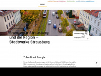 stadtwerke-strausberg.de Webseite Vorschau