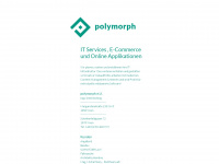 polymorph.at Webseite Vorschau