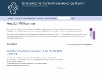 evangelische-krankenhausseelsorge-bayern.de Webseite Vorschau