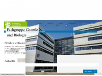 chemie.uni-wuppertal.de Webseite Vorschau
