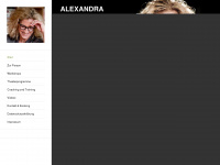 alexandra-ihrig.de Webseite Vorschau