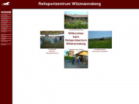 reitzentrum-witzmannsberg.de Webseite Vorschau
