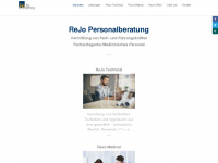 rejo-personalberatung.de Webseite Vorschau