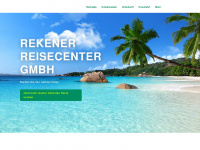 rekener-reisecenter.de Webseite Vorschau