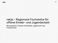 rekja.ch Webseite Vorschau