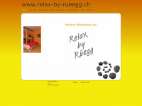 relax-by-rueegg.ch Webseite Vorschau