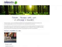 relaxate.ch Webseite Vorschau