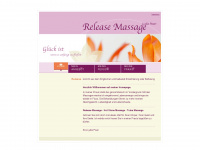 release-massage.de Webseite Vorschau
