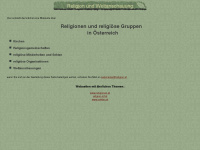 religion.at Webseite Vorschau