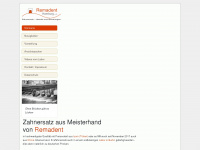 remadent.de Webseite Vorschau