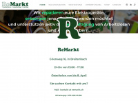 remarkt.ch Webseite Vorschau