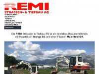remi-ag.ch Webseite Vorschau