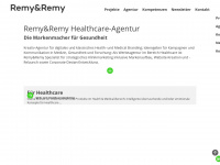 remyremy.de Webseite Vorschau