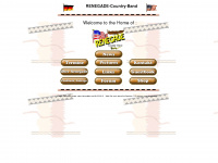 renegade-country-band.de Webseite Vorschau