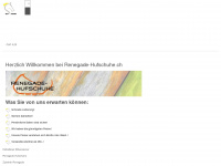 renegade-hufschuhe.ch Webseite Vorschau