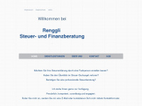 renggli-steuerberatung.ch Webseite Vorschau