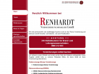 renhardt.at Webseite Vorschau