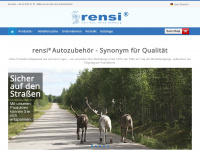rensi.de Webseite Vorschau