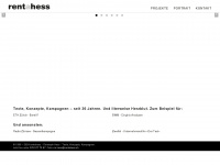 rentahess.ch Webseite Vorschau