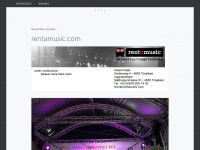 rentamusic.at Webseite Vorschau