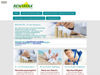 rentatax.de Webseite Vorschau