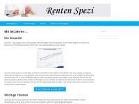 renten-spezi.de Webseite Vorschau