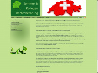 rentenberater.ch Webseite Vorschau
