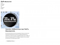 repa-messtechnik.de Webseite Vorschau