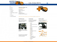 repaircare.at Webseite Vorschau