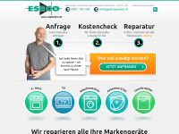 reparatur.at Webseite Vorschau